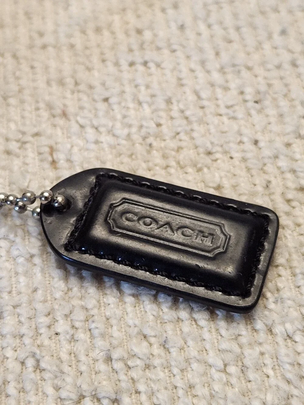 Coach leather wristlet
